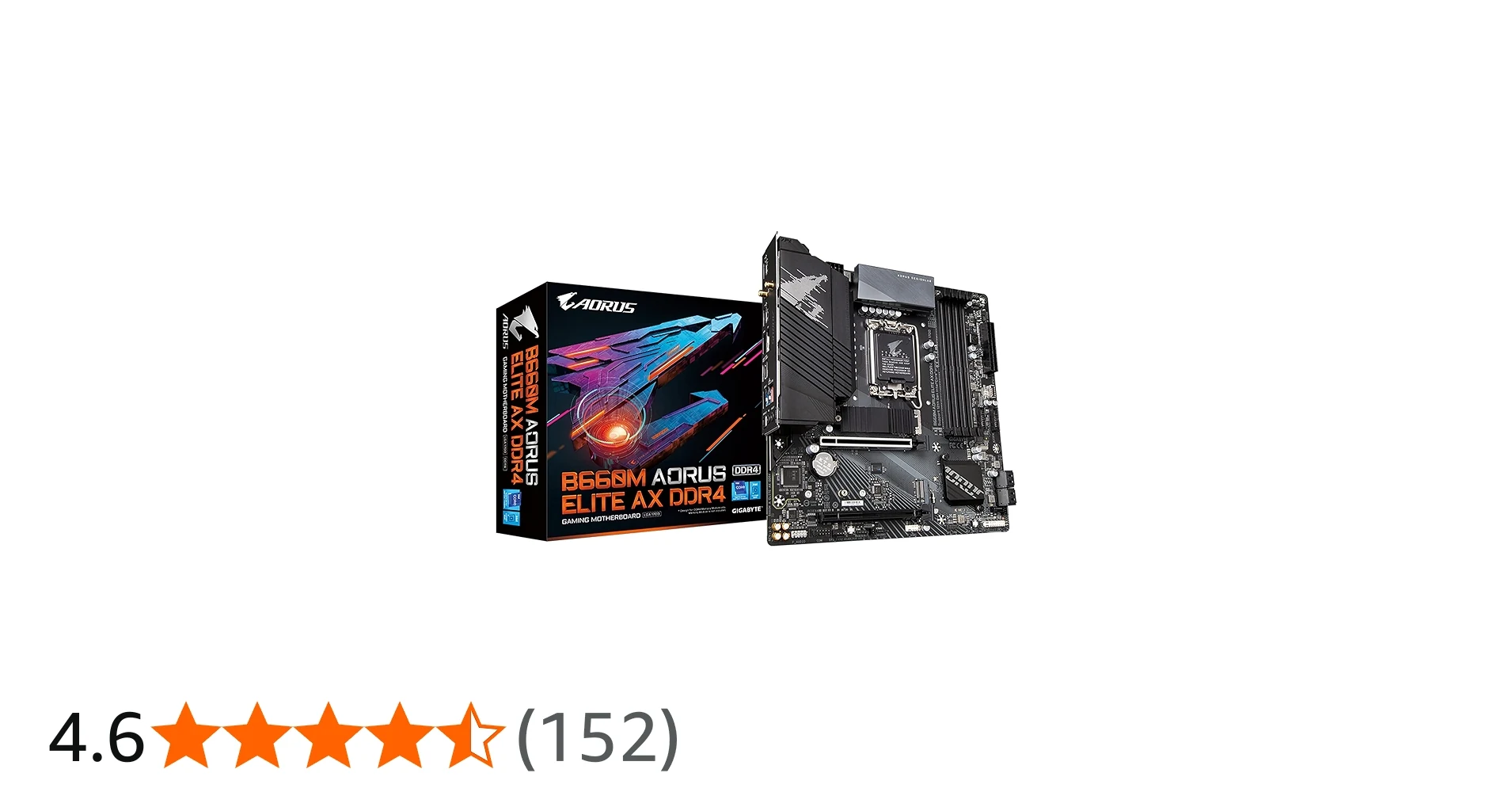 Mainboard Gigabyte B660M AORUS Elite DDR4 - 4 Khe RAM DDR4 - LGA 1700 - NEW
