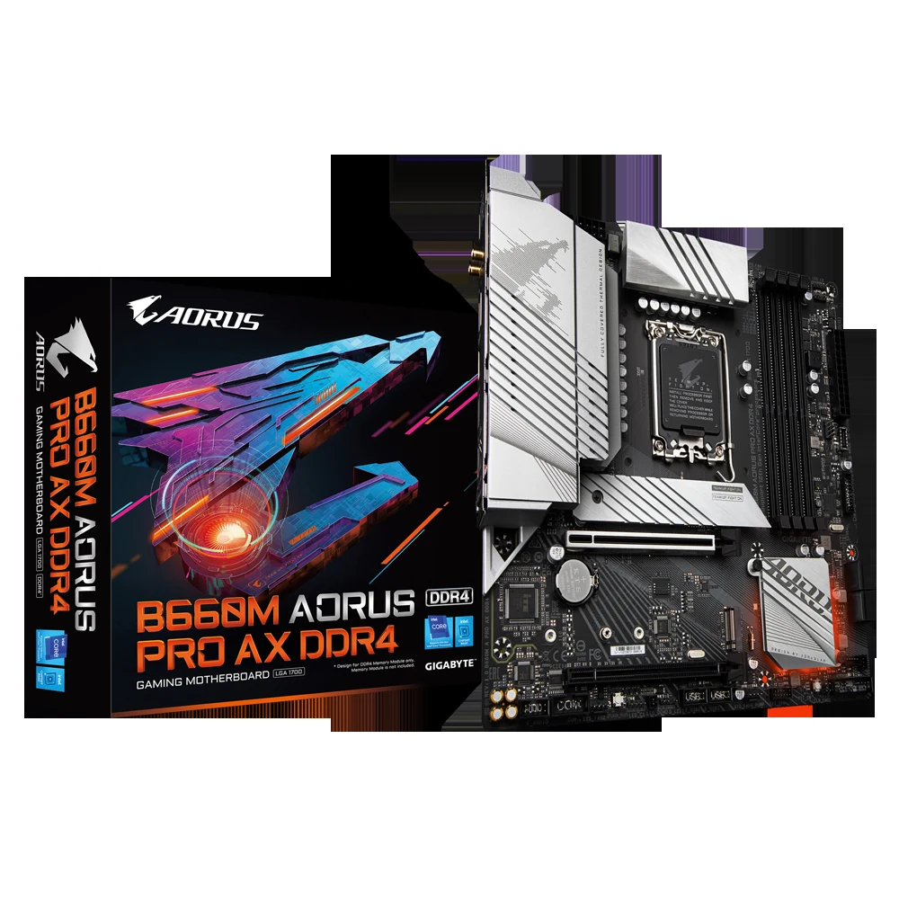 Mainboard Gigabyte B660M AORUS Pro DDR4 - 4 Khe RAM DDR4 - LGA 1700 - NEW
