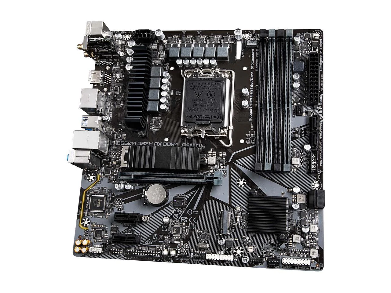 Mainboard Gigabyte B660M DS3H AX DDR4 - 4 Khe RAM DDR4 - LGA 1700 - NEW