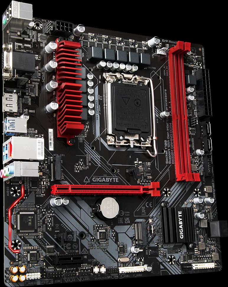 Mainboard Gigabyte B660M Gaming AC DDR4 - 2 Khe RAM DDR4 - LGA 1700 - NEW