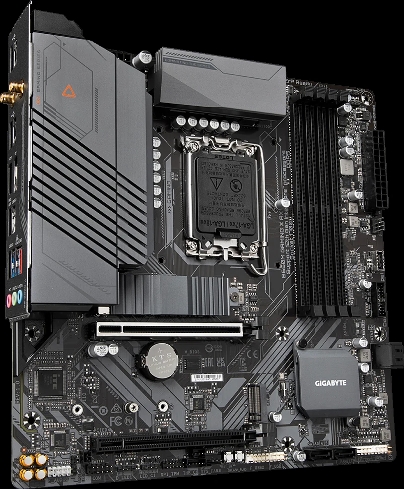Mainboard Gigabyte B660M Gaming X AX - 4 Khe RAM DDR5 - LGA 1700 - NEW