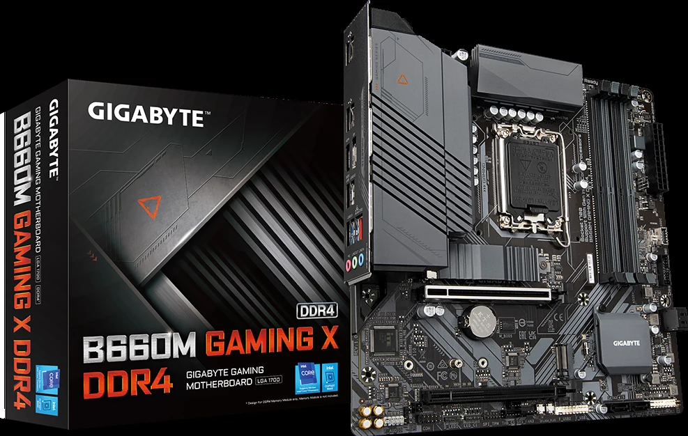 Mainboard Gigabyte B660M Gaming X DDR4 - 4 Khe RAM DDR4 - LGA 1700 - NEW