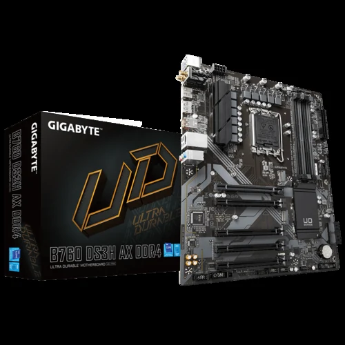 Mainboard Gigabyte B760 DS3H AX - 4 Khe RAM DDR5 - LGA 1700 - NEW