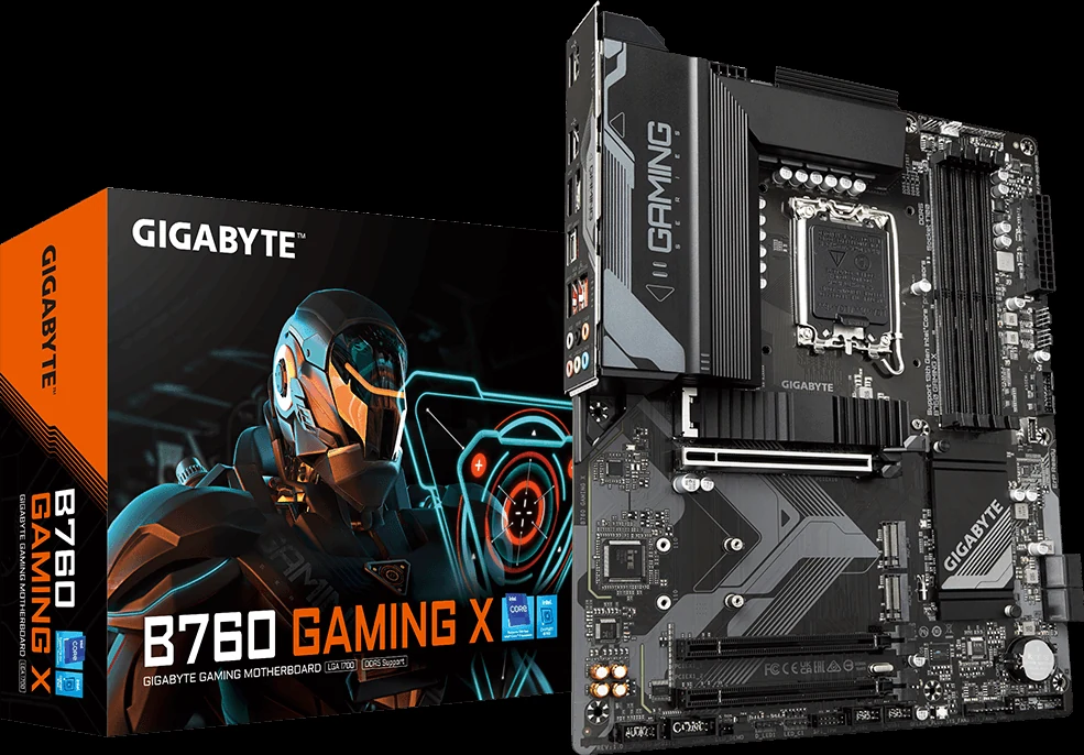 Mainboard Gigabyte B760 Gaming X - 4 Khe RAM DDR5 - LGA 1700 - NEW