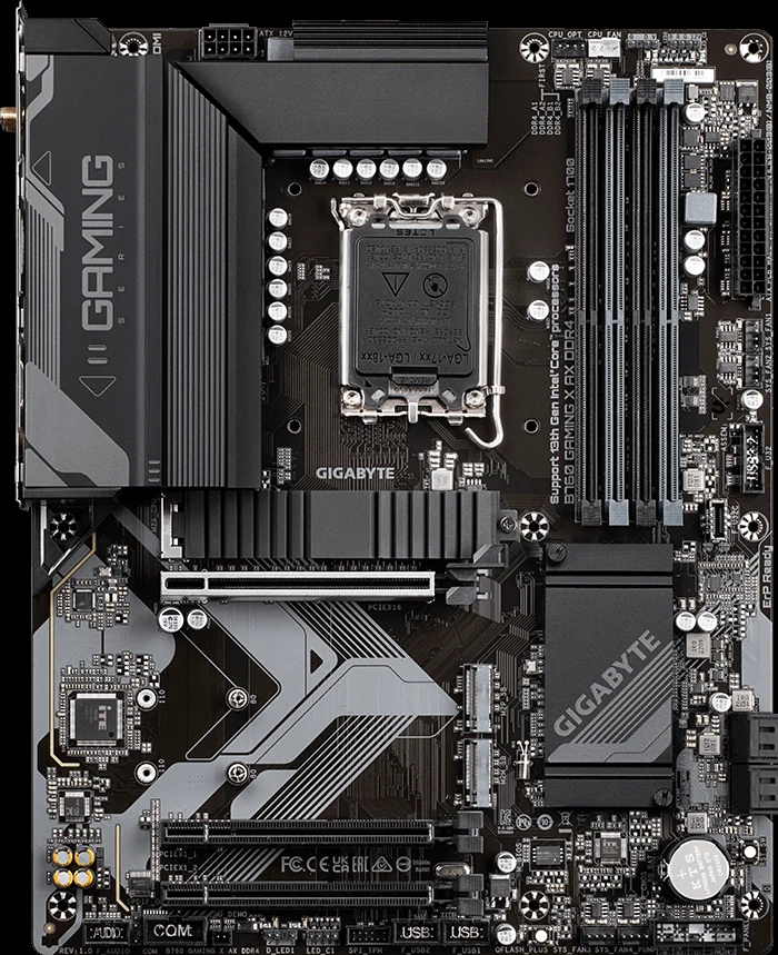 Mainboard Gigabyte B760 Gaming X AX DDR4 - 4 Khe RAM DDR4 - LGA 1700 - NEW