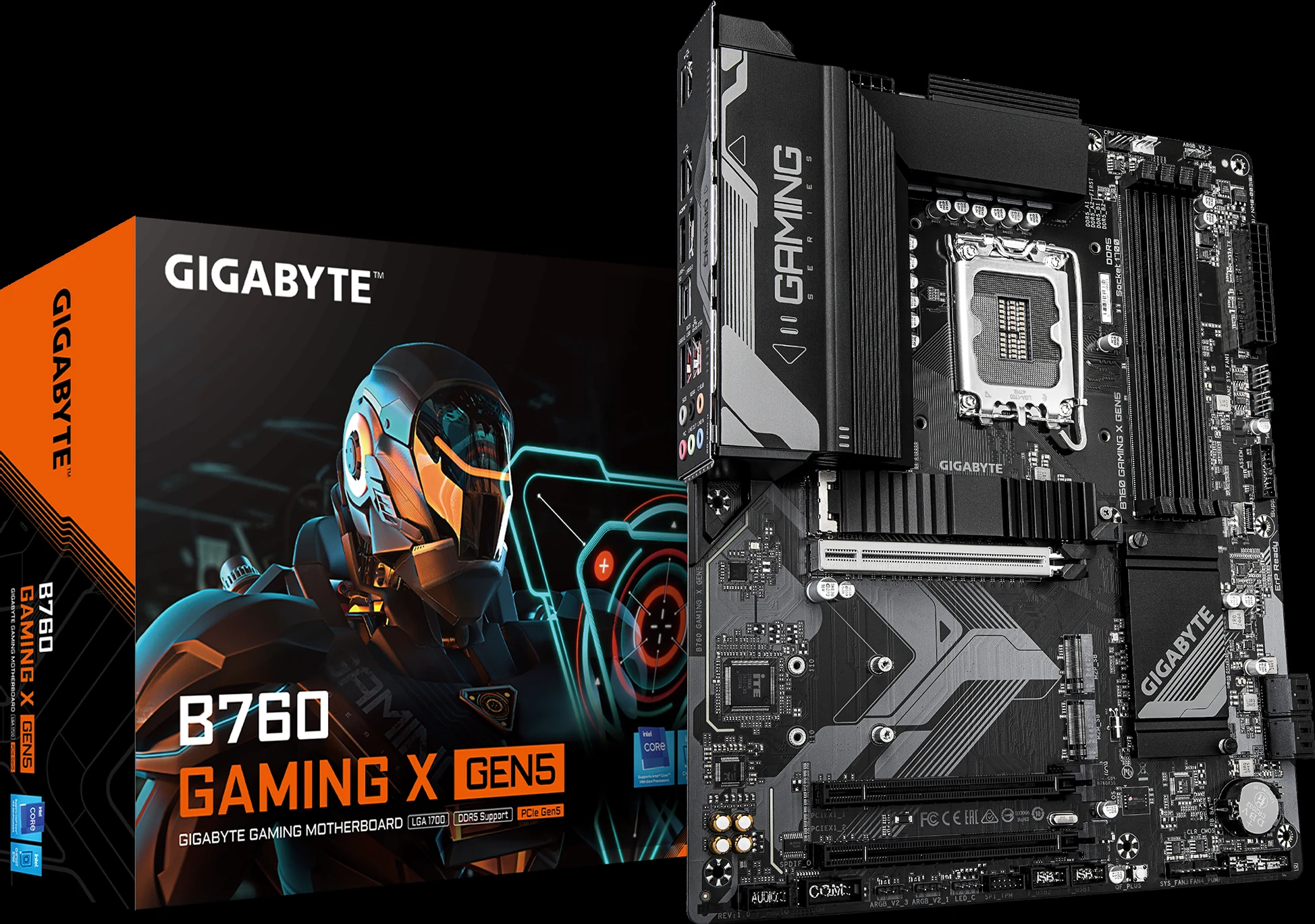 Mainboard Gigabyte B760 Gaming X Gen5 - 4 Khe RAM DDR5 - LGA 1700 - NEW