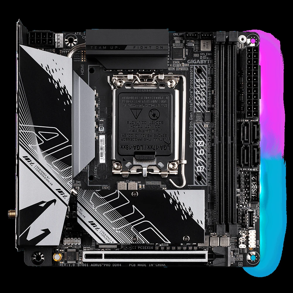 Mainboard Gigabyte B760I AORUS Pro DDR4 - 2 Khe RAM DDR4 - LGA 1700 - NEW