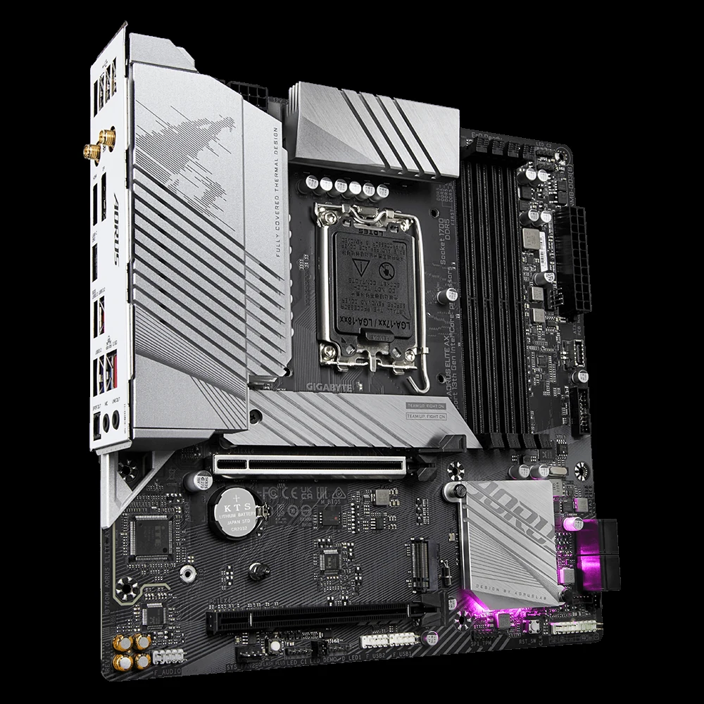 Mainboard Gigabyte B760M AORUS Elite AX DDR4 - 4 Khe RAM DDR4 - LGA 1700 - NEW