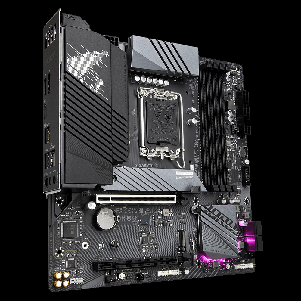 Mainboard Gigabyte B760M AORUS Elite DDR4 - 4 Khe RAM DDR4 - LGA 1700 - NEW