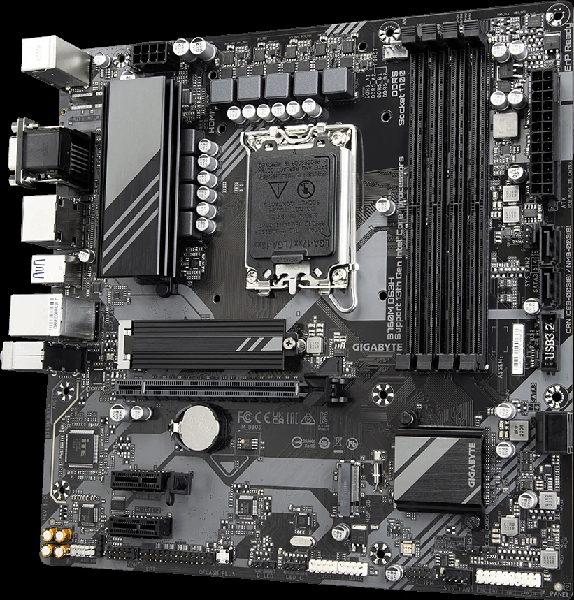 Mainboard Gigabyte B760M D3H - 4 Khe RAM DDR5 - LGA 1700 - NEW