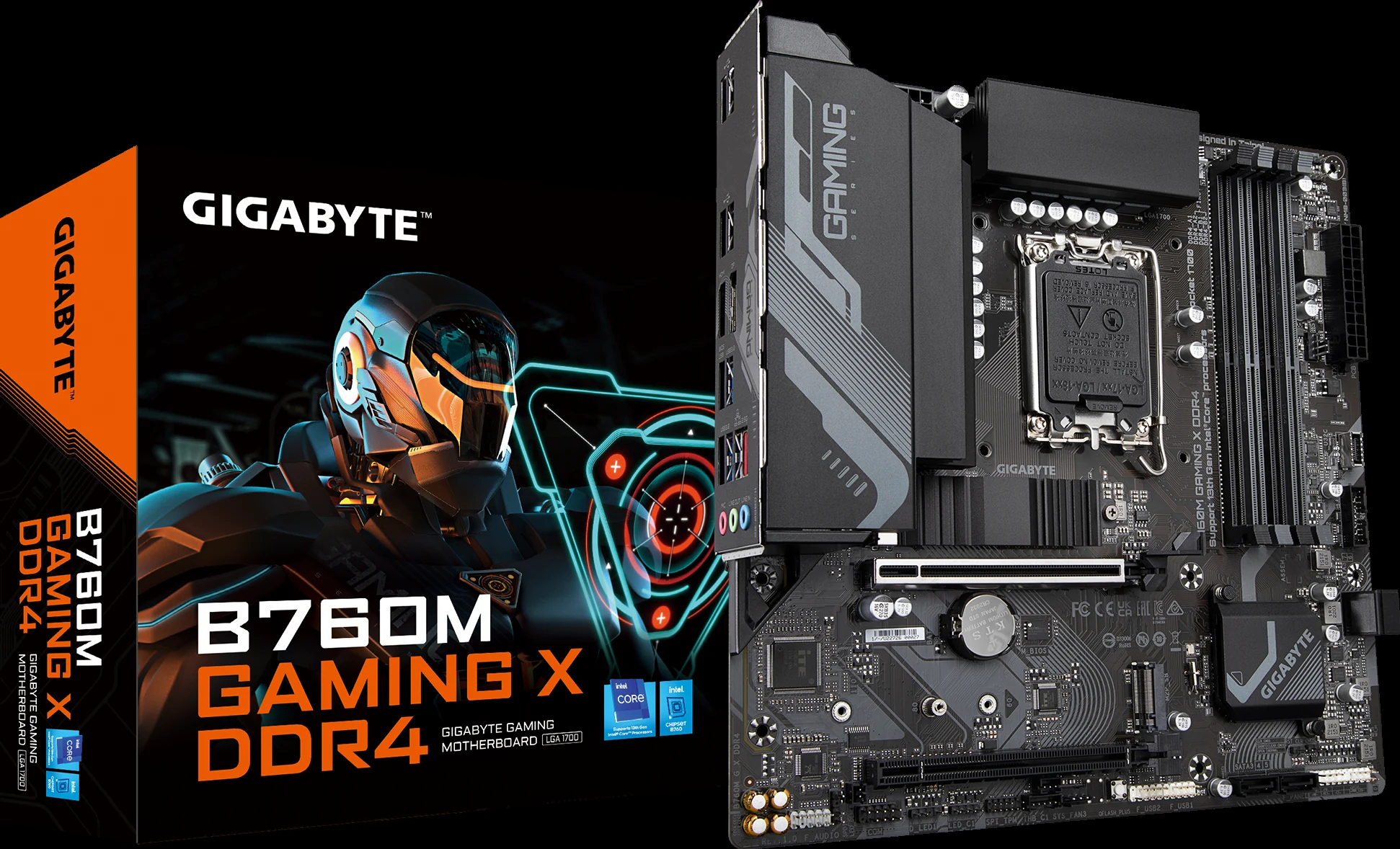 Mainboard Gigabyte B760M Gaming X DDR4 - 4 Khe RAM DDR4 - LGA 1700 - NEW