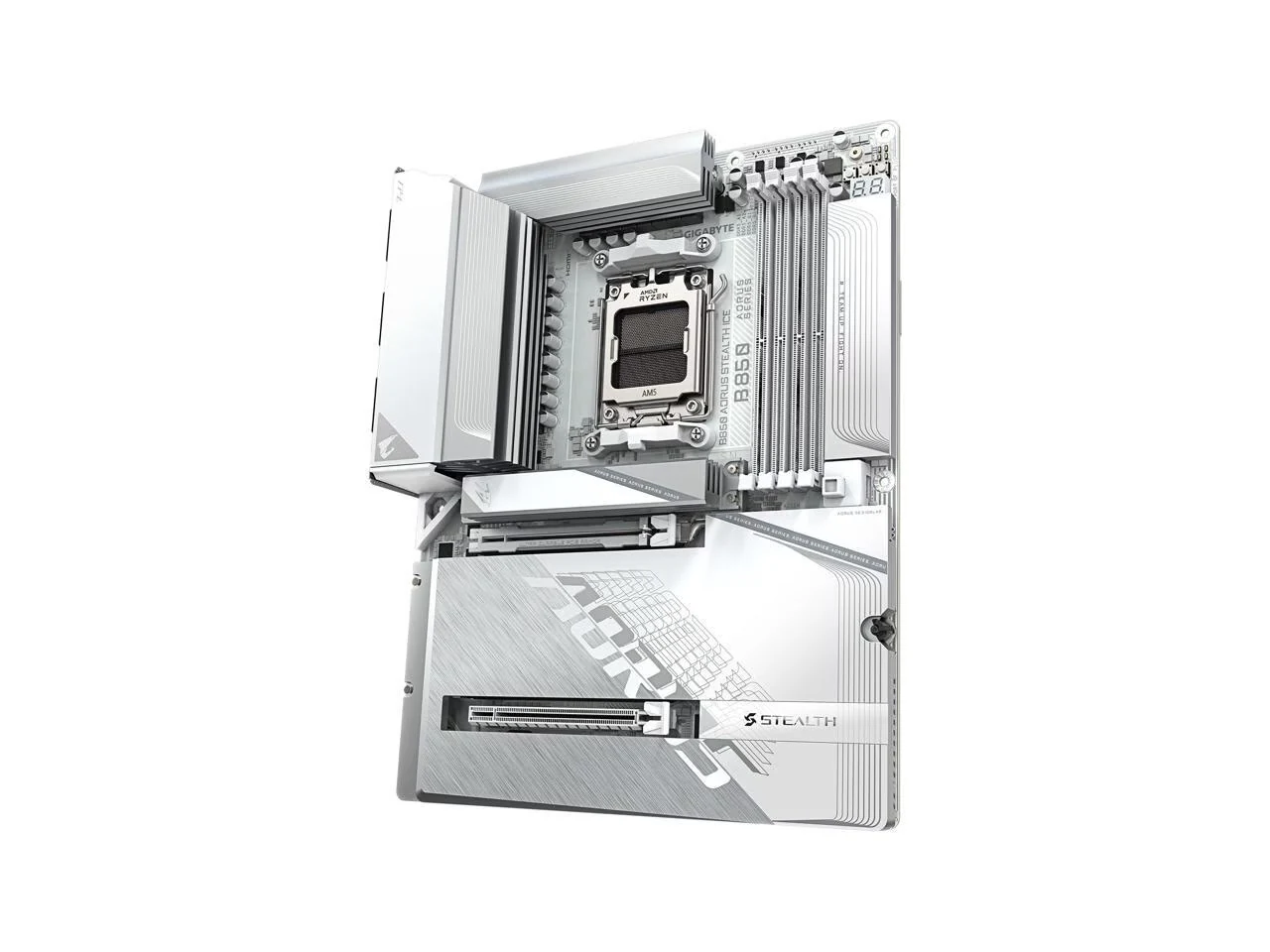 Mainboard Gigabyte B850 AORUS STEALTH - 4 Khe RAM DDR5 - AM5 - NEW