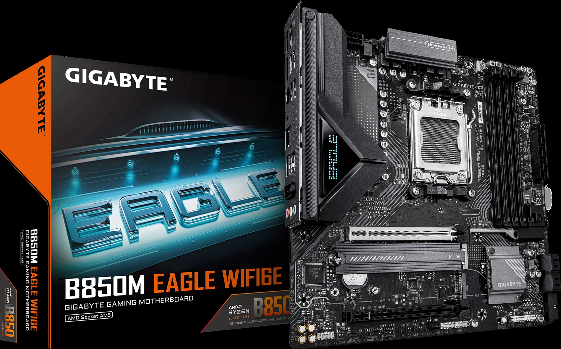 Mainboard Gigabyte B850M EAGLE WIFI6E - 4 Khe RAM DDR5 - AM5 - NEW