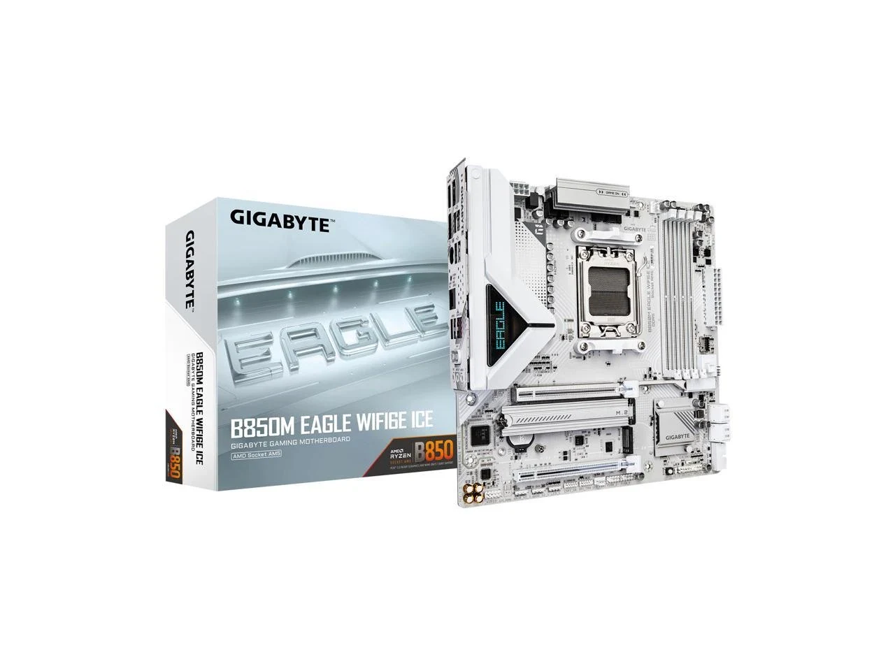 Mainboard Gigabyte B850M EAGLE WIFI6E - 4 Khe RAM DDR5 - AM5 - NEW