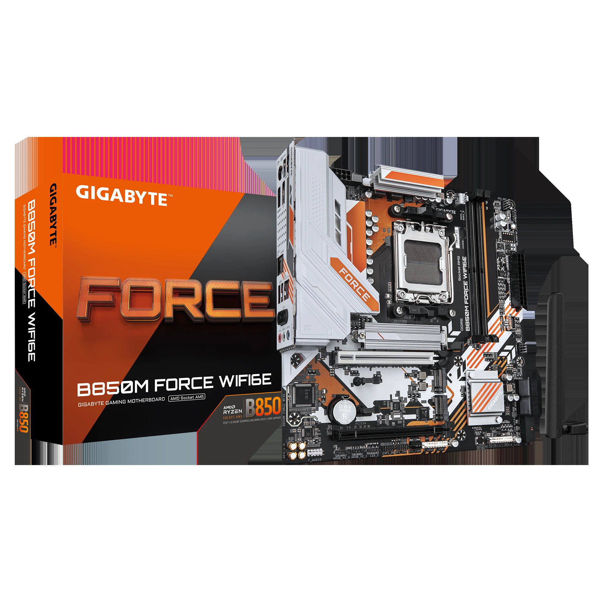 Mainboard Gigabyte B850M FORCE - 2 Khe RAM DDR5 - AM5 - NEW