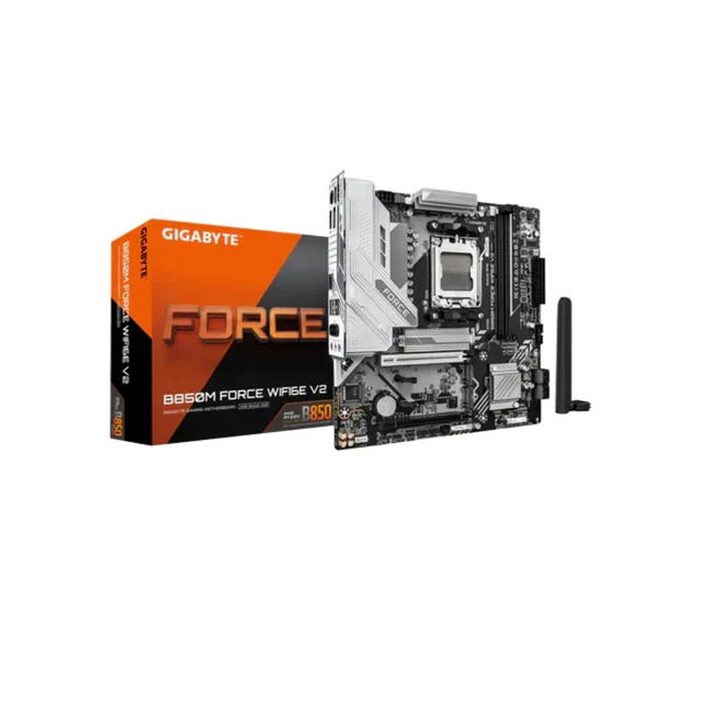 Mainboard Gigabyte B850M FORCE V2 - 2 Khe RAM DDR5 - AM5 - NEW