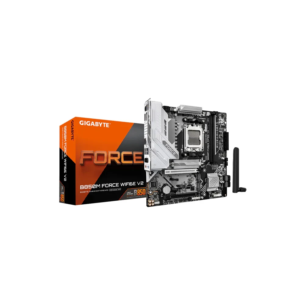 Mainboard Gigabyte B850M FORCE WIFI6E V2 - 2 Khe RAM DDR5 - AM5 - NEW