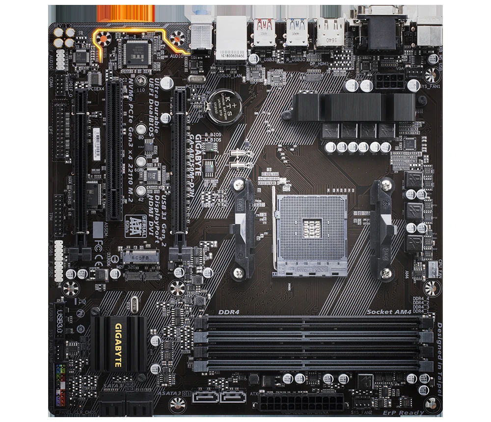 Mainboard Gigabyte GA-AB350M-D3H - AM4 - NEW