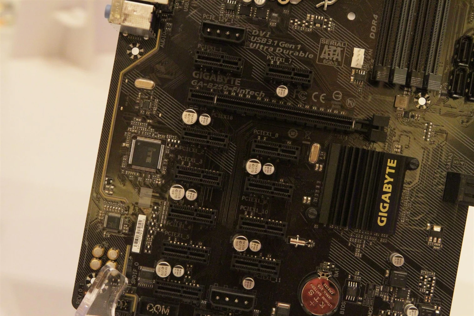 Mainboard Gigabyte GA-B250-FinTech - LGA 1151 - NEW