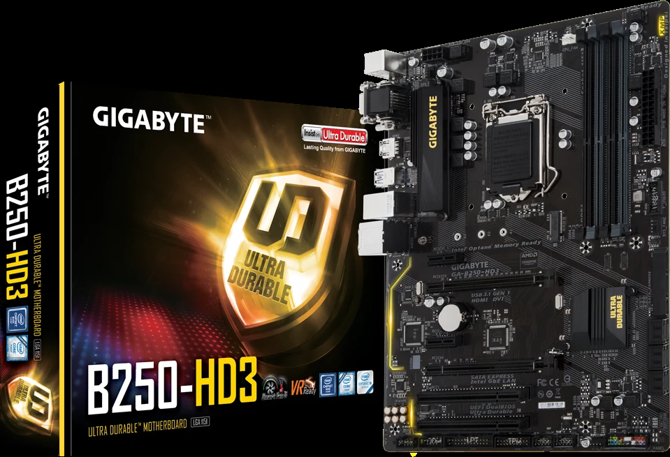 Mainboard Gigabyte GA-B250-HD3 - LGA 1151 - NEW