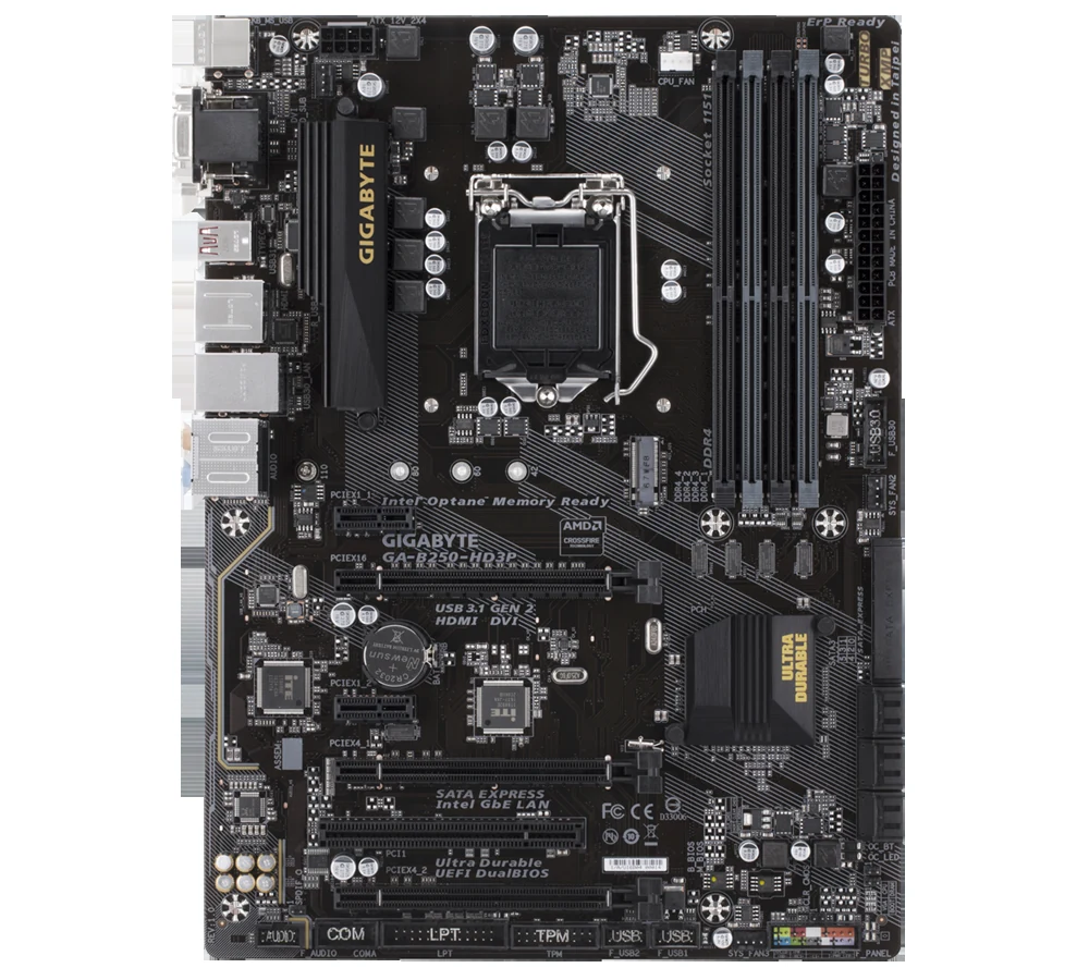Mainboard Gigabyte GA-B250-HD3P - LGA 1151 - NEW