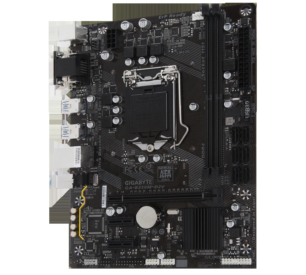 Mainboard Gigabyte GA-B250M-D2V - LGA 1151 - NEW