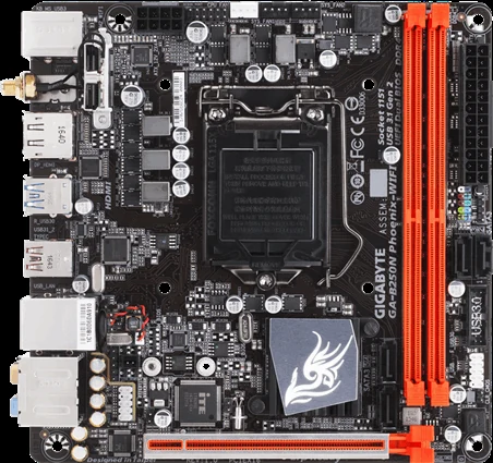 Mainboard Gigabyte GA-B250N Phoenix-WIFI - LGA 1151 - NEW