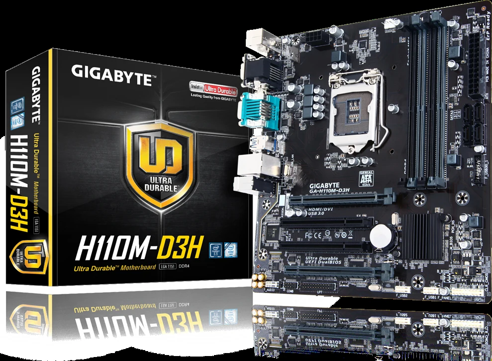 Mainboard Gigabyte GA-H110-D3 - LGA 1151 - NEW