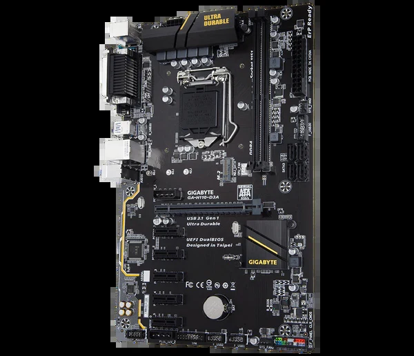 Mainboard Gigabyte GA-H110-D3A - LGA 1151 - NEW