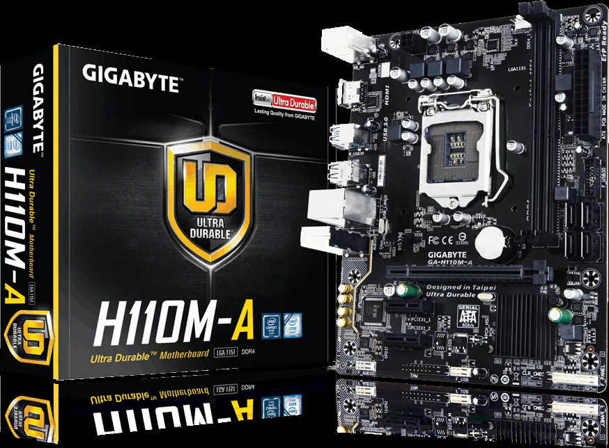 Mainboard Gigabyte GA-H110M-A - LGA 1151 - NEW