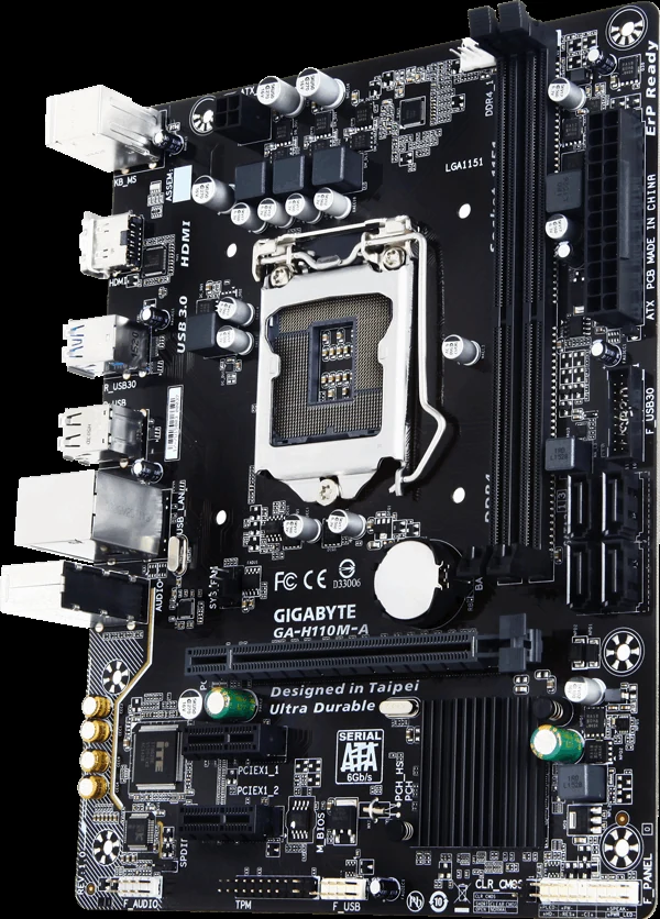 Mainboard Gigabyte GA-H110M-A - LGA 1151 - NEW