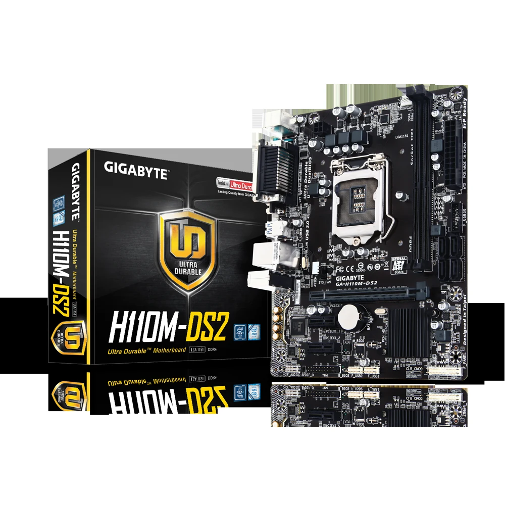 Mainboard Gigabyte GA-H110M-DS2V - LGA 1151 - NEW
