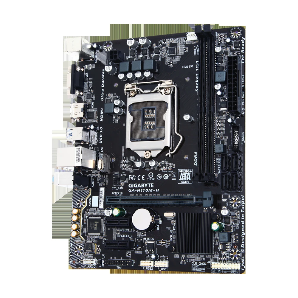 Mainboard Gigabyte GA-H110M-H - LGA 1151 - NEW