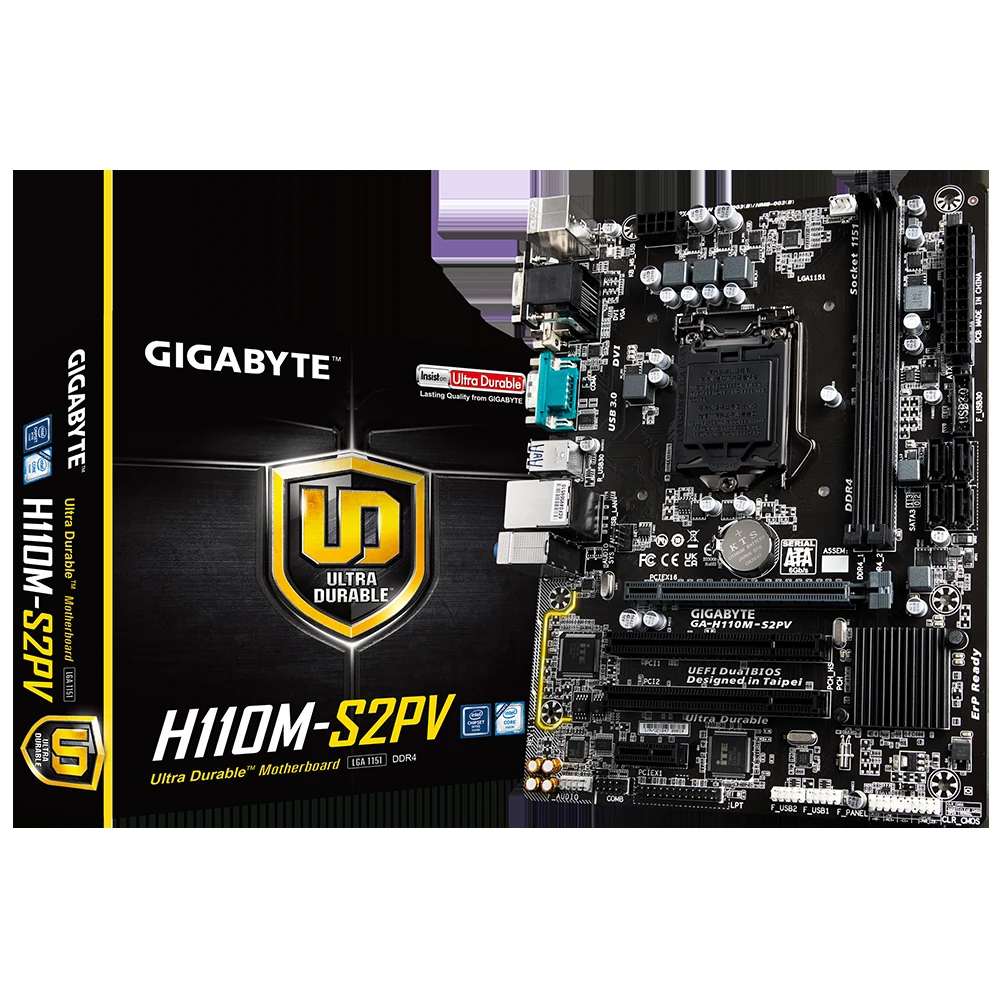Mainboard Gigabyte GA-H110M-M.2 - LGA 1151 - NEW