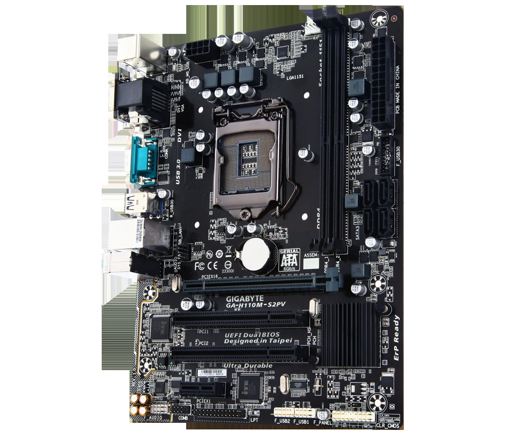 Mainboard Gigabyte GA-H110M-S2PV - LGA 1151 - NEW