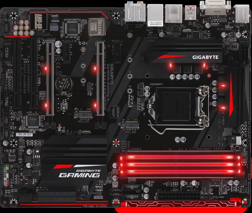 Mainboard Gigabyte GA-H270-Gaming 3 - LGA 1151 - NEW