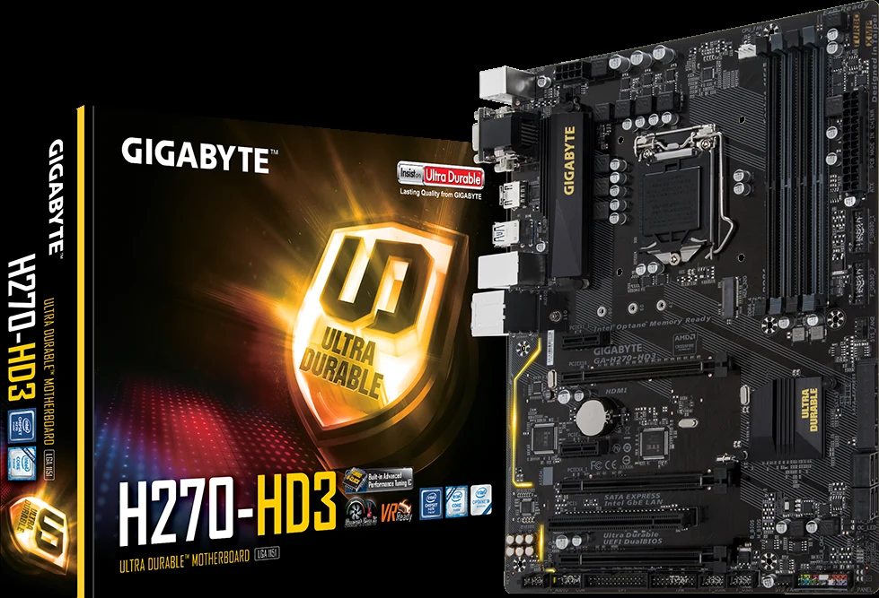 Mainboard Gigabyte GA-H270-HD3 - LGA 1151 - NEW