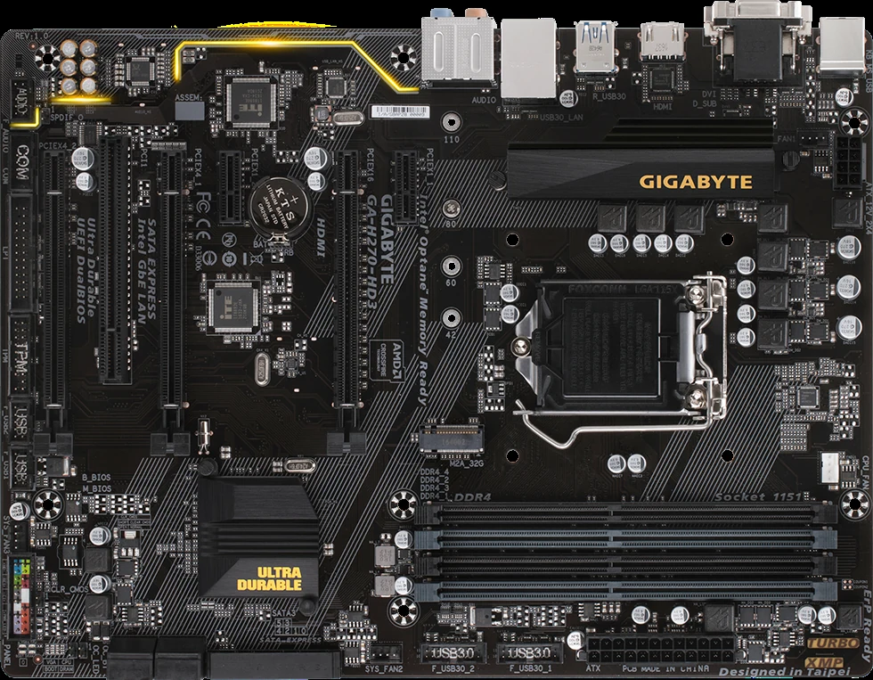 Mainboard Gigabyte GA-H270-HD3 - LGA 1151 - NEW