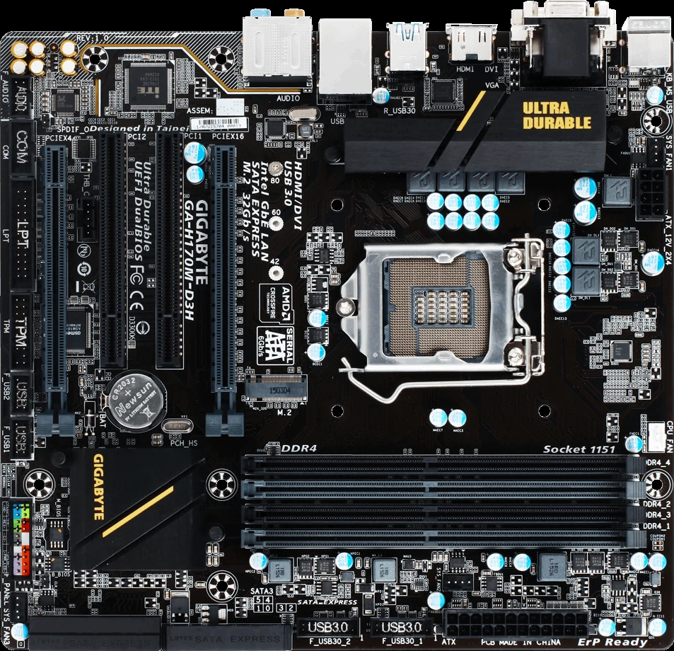 Mainboard Gigabyte GA-H270M-D3H - LGA 1151 - NEW