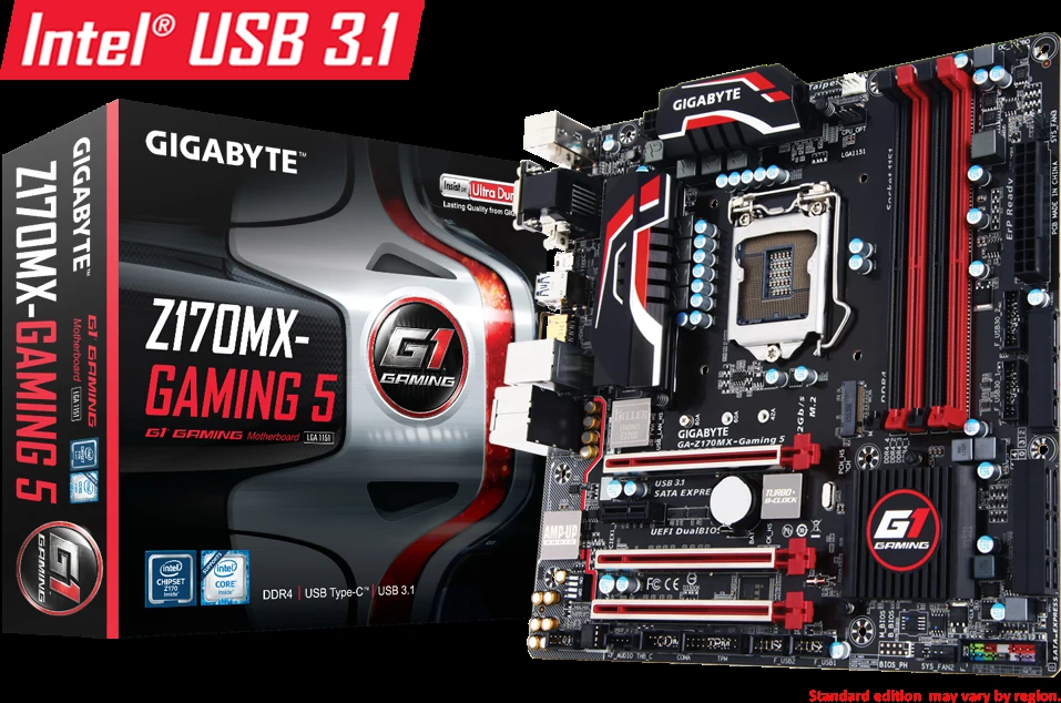 Mainboard Gigabyte GA-Z170MX-Gaming 5 - LGA 1151 - NEW
