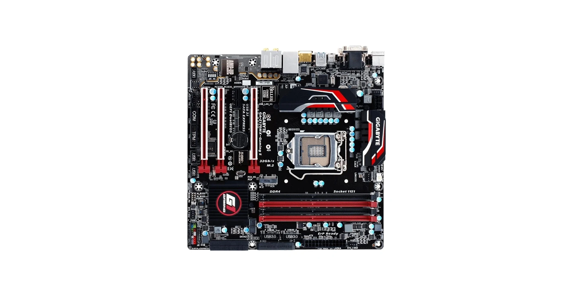 Mainboard Gigabyte GA-Z170MX-Gaming 5 - LGA 1151 - NEW