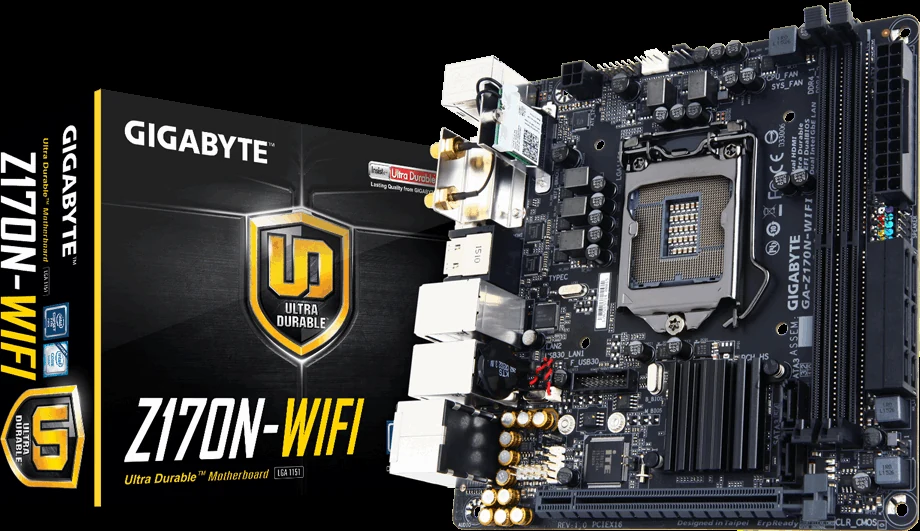 Mainboard Gigabyte GA-Z170N-WIFI - LGA 1151 - NEW