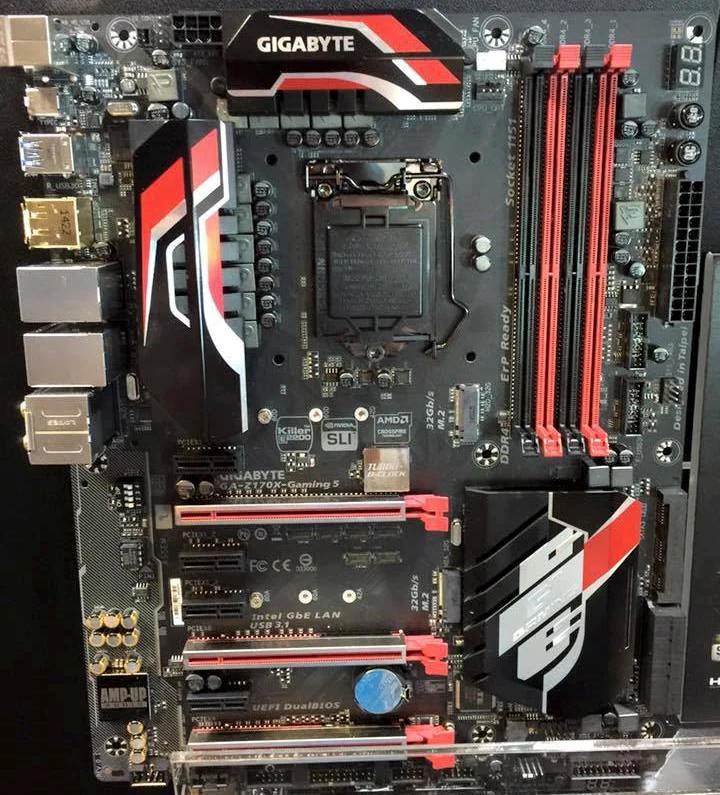 Mainboard Gigabyte GA-Z170X-Gaming 5 - LGA 1151 - NEW