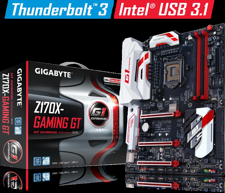 Mainboard Gigabyte GA-Z170X-Gaming 6 - LGA 1151 - NEW