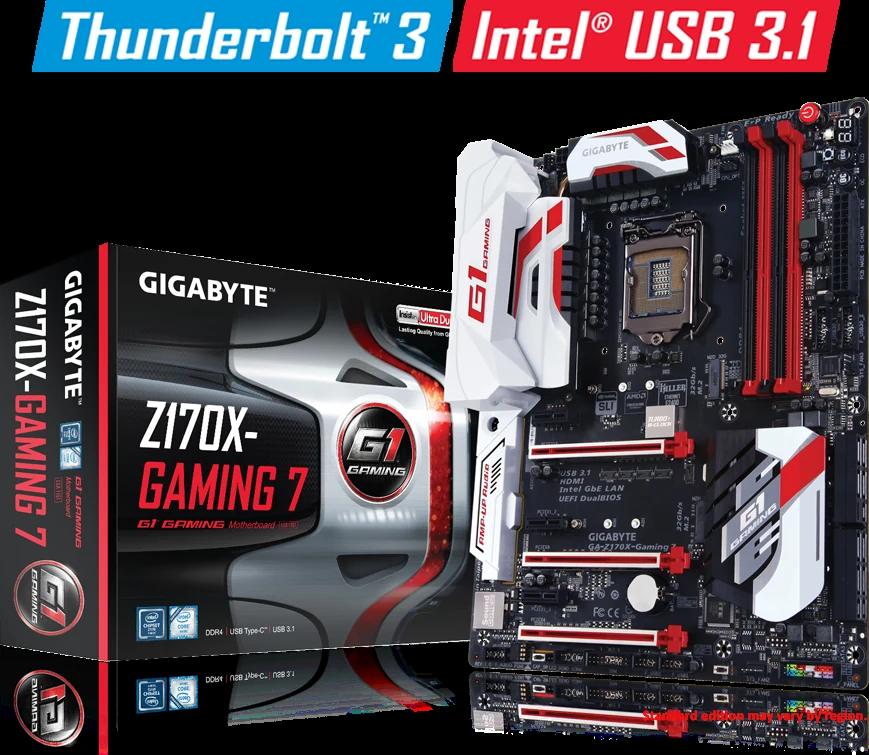 Mainboard Gigabyte GA-Z170X-Gaming 7 - LGA 1151 - NEW