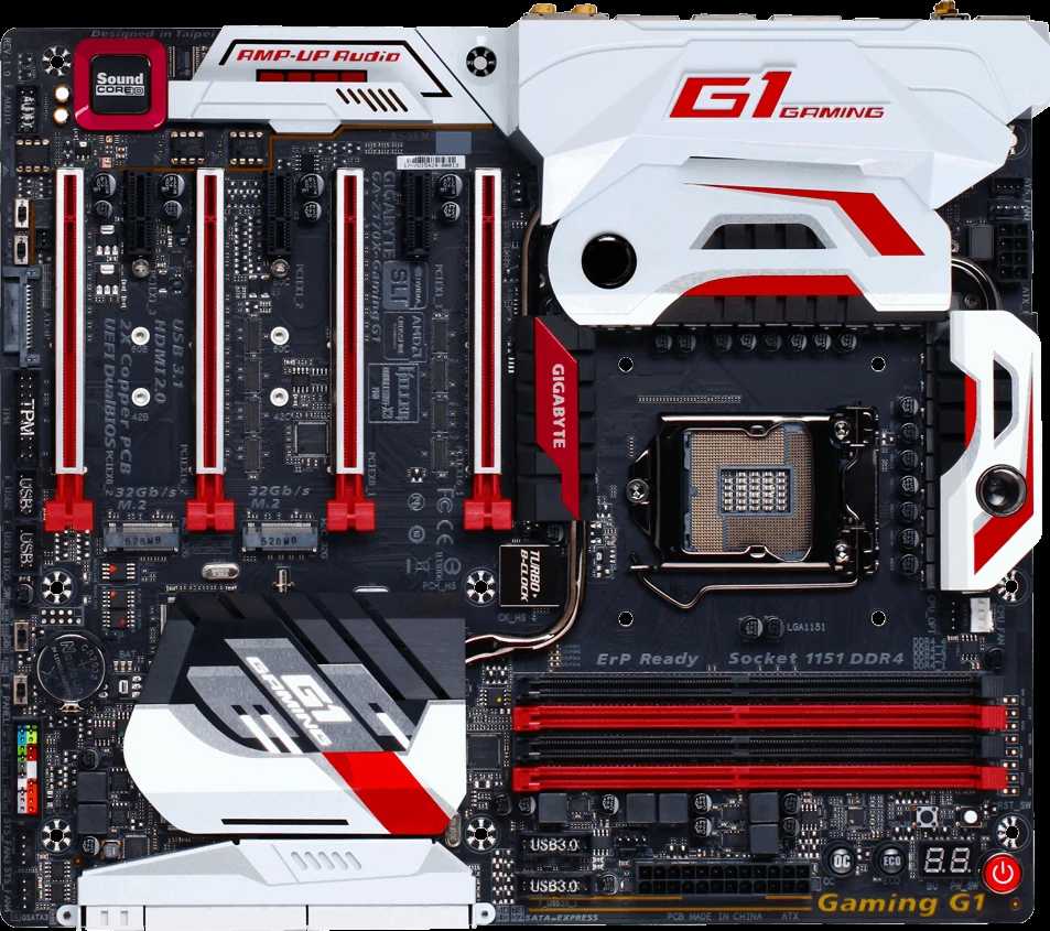 Mainboard Gigabyte GA-Z170X-Gaming G1 - LGA 1151 - NEW