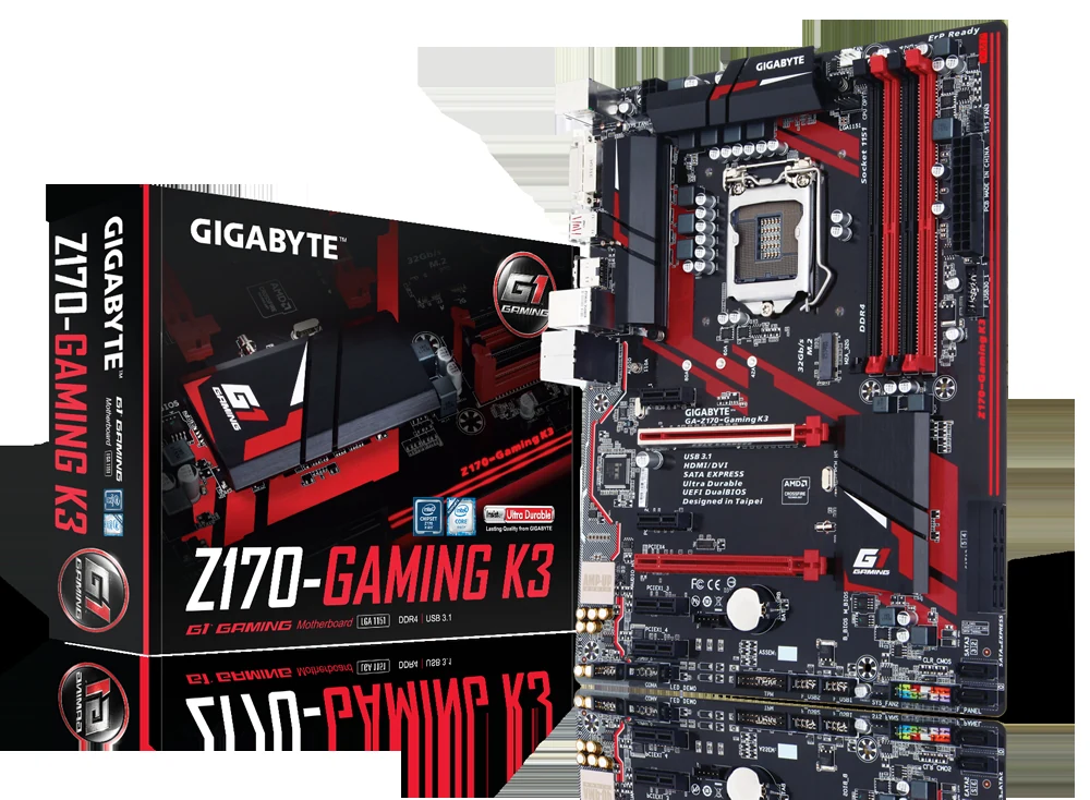 Mainboard Gigabyte GA-Z170X-Gaming K3 - LGA 1151 - NEW