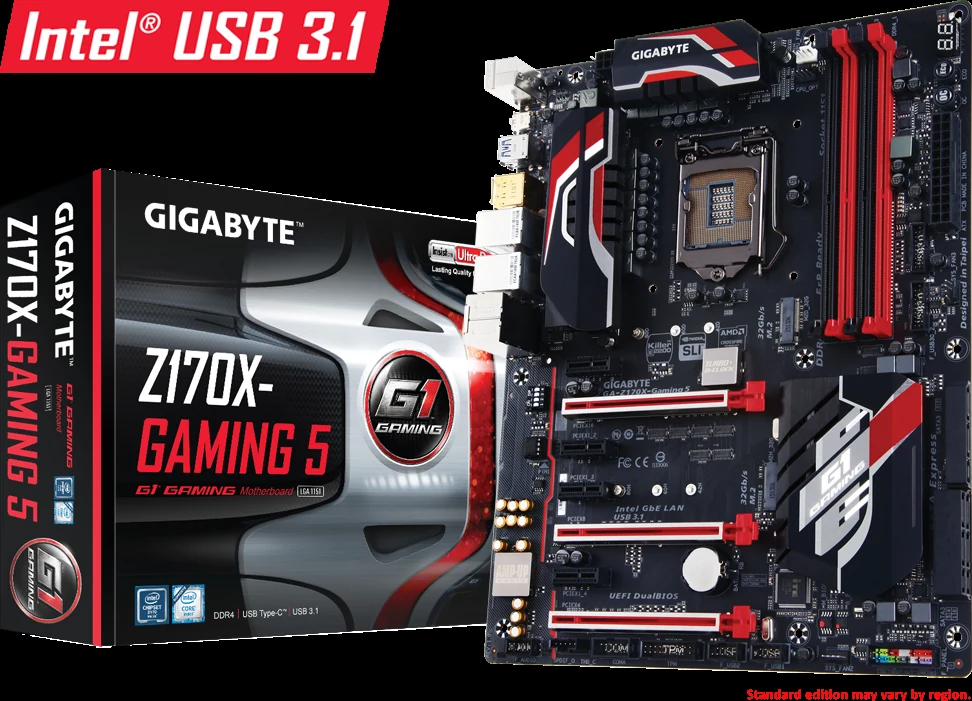 Mainboard Gigabyte GA-Z170X-UD5 - LGA 1151 - NEW