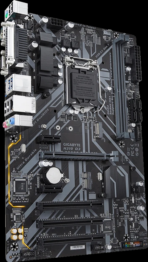 Mainboard Gigabyte H310 D3 - LGA 1151 - NEW