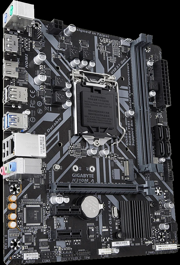 Mainboard Gigabyte H310M A - LGA 1151 - NEW